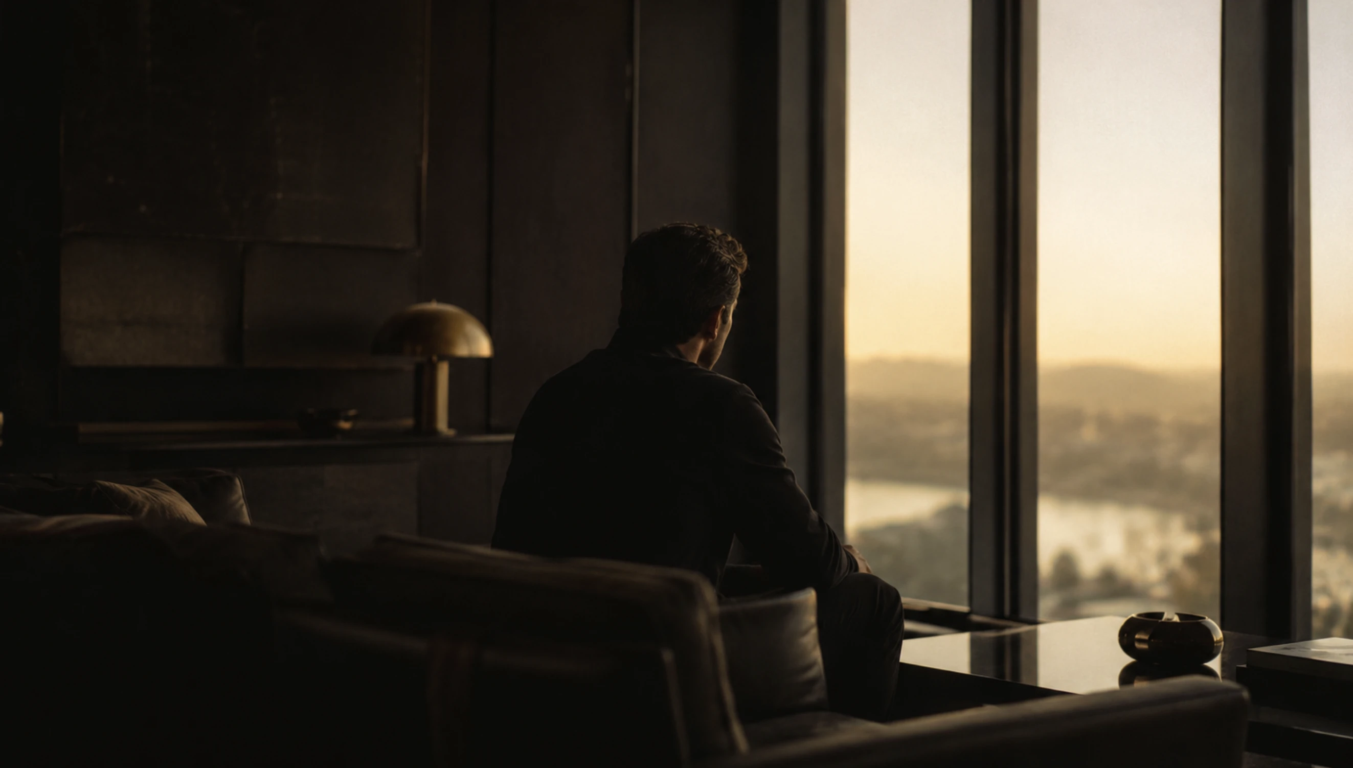Quiet contemplation representing the moment of recognizing untapped potential