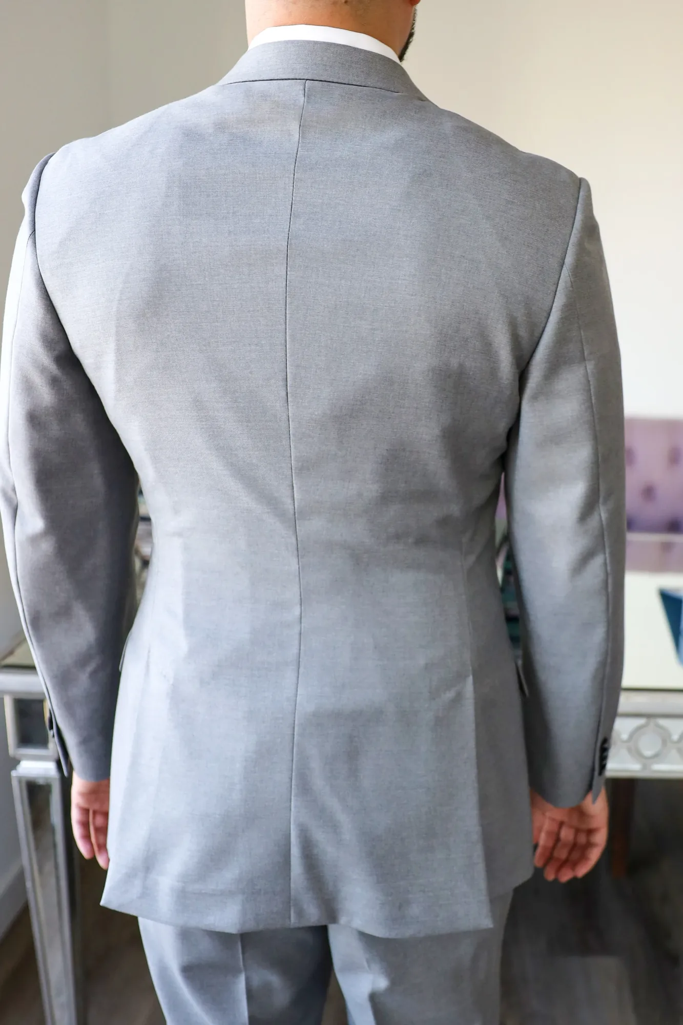Maison Élevée — custom light grey Delfino Preludio