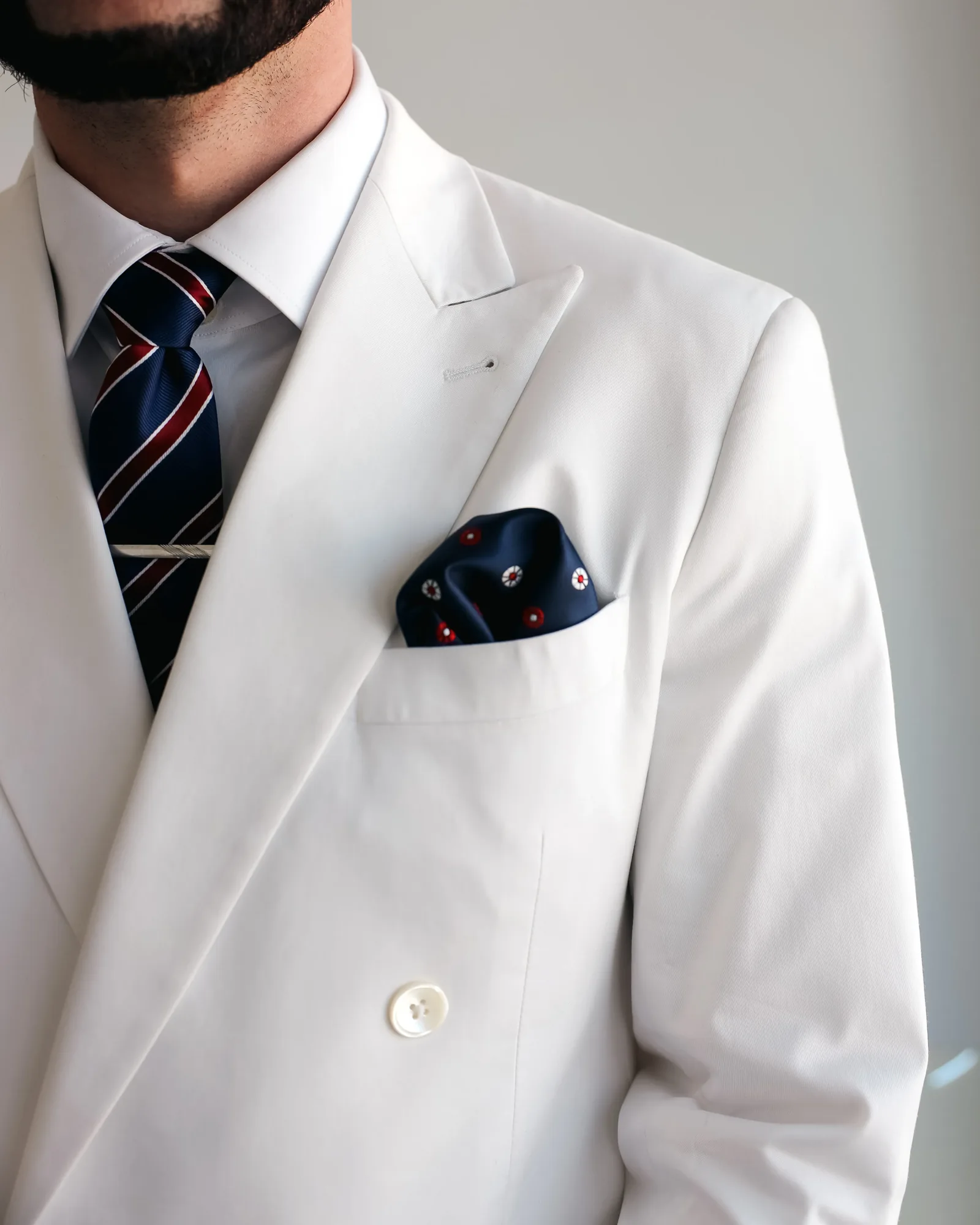Maison Élevée — custom ivory suit